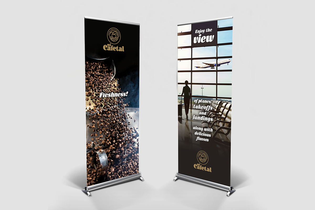 Mi Cafetal 咖啡連鎖店品牌標志設(shè)計VI視覺形象設(shè)計-上海VI設(shè)計公司10