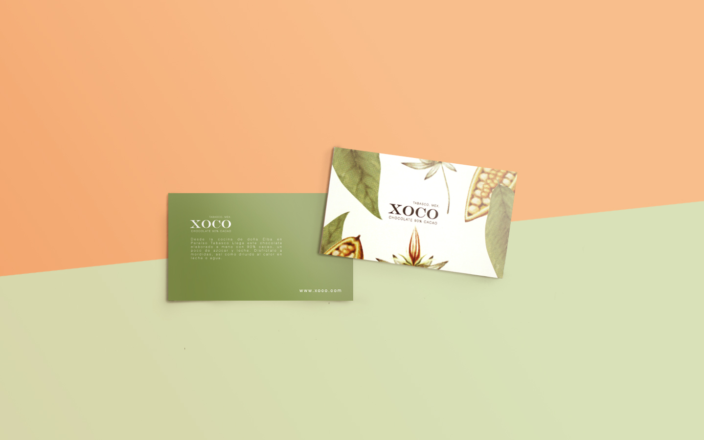 6.墨西哥XOCO巧克力葉子版包裝設(shè)計(jì)