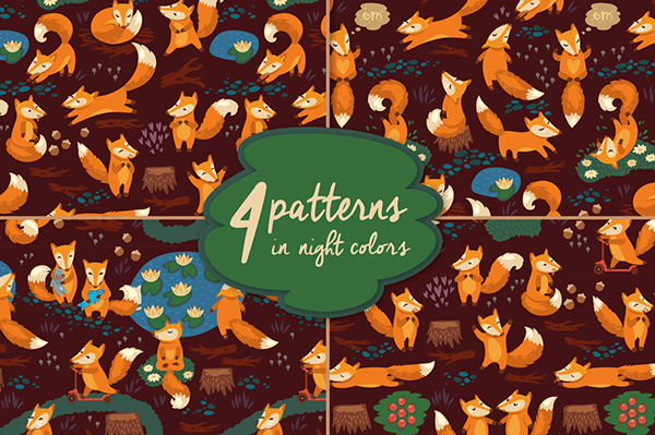 上海平面設計公司分享：狐貍卡通形象設計插畫設計5