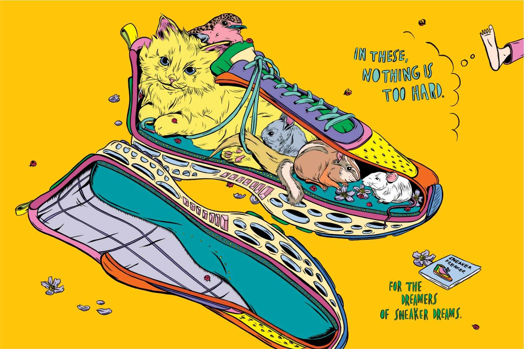 Sneaker Freaker 運(yùn)動(dòng)鞋球鞋雜志超炫超酷平面創(chuàng)意廣告設(shè)計(jì)-上海廣告設(shè)計(jì)公司廣告欣賞4 Sneaker Freaker 運(yùn)動(dòng)鞋球鞋雜志超炫超酷平面創(chuàng)意廣告設(shè)計(jì)-上海廣告設(shè)計(jì)公司廣告欣賞4