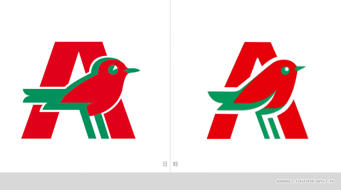 3.法國(guó)auchan歐尚超市集團(tuán)標(biāo)志更新設(shè)計(jì)-新舊logo對(duì)比 3.法國(guó)auchan歐尚超市集團(tuán)標(biāo)志更新設(shè)計(jì)-新舊logo對(duì)比