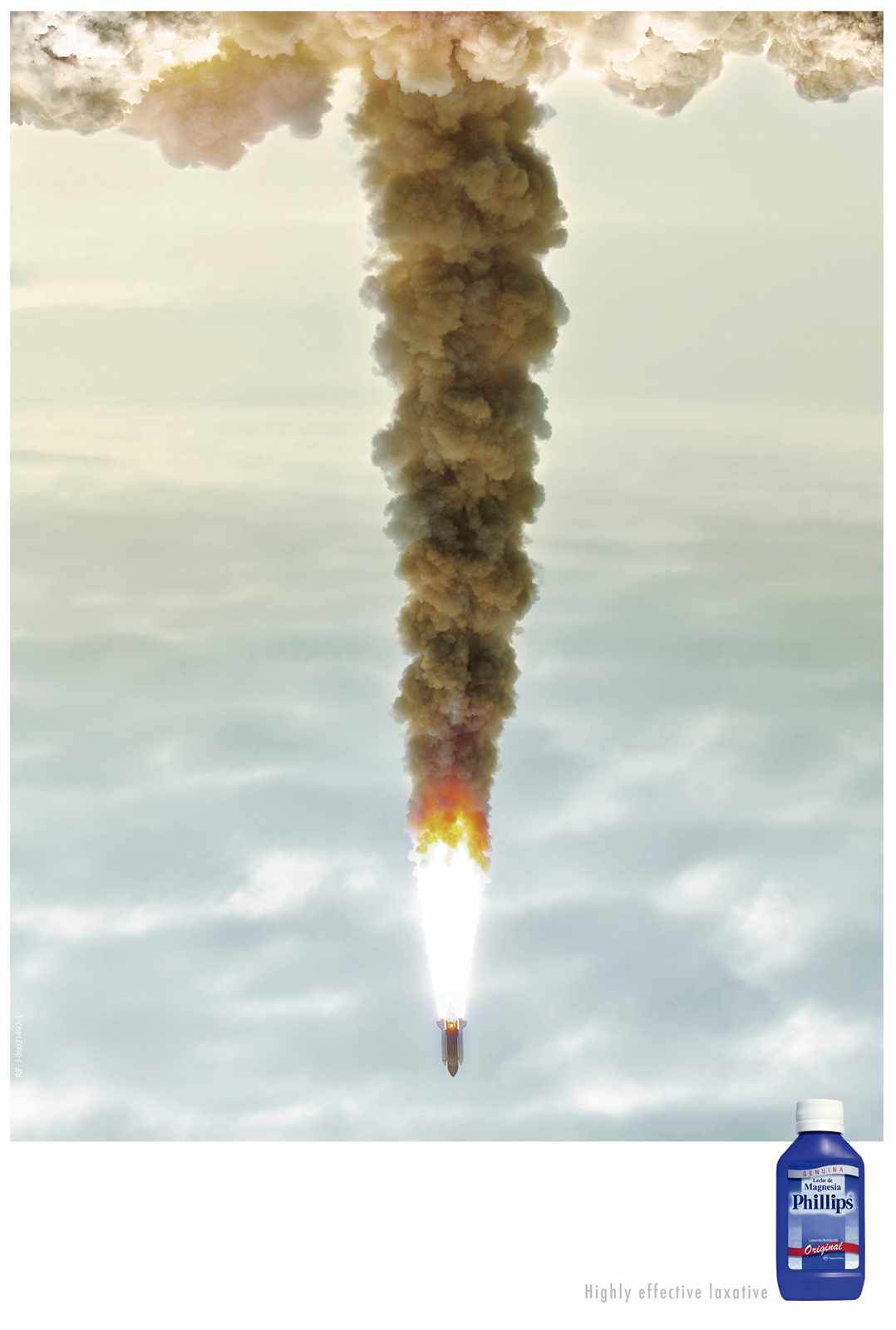 4.拜耳氧化鎂菲利普牛奶緩解便秘平面廣告創(chuàng)意設(shè)計(jì)-火箭發(fā)射篇 4.拜耳氧化鎂菲利普牛奶緩解便秘平面廣告創(chuàng)意設(shè)計(jì)-火箭發(fā)射篇