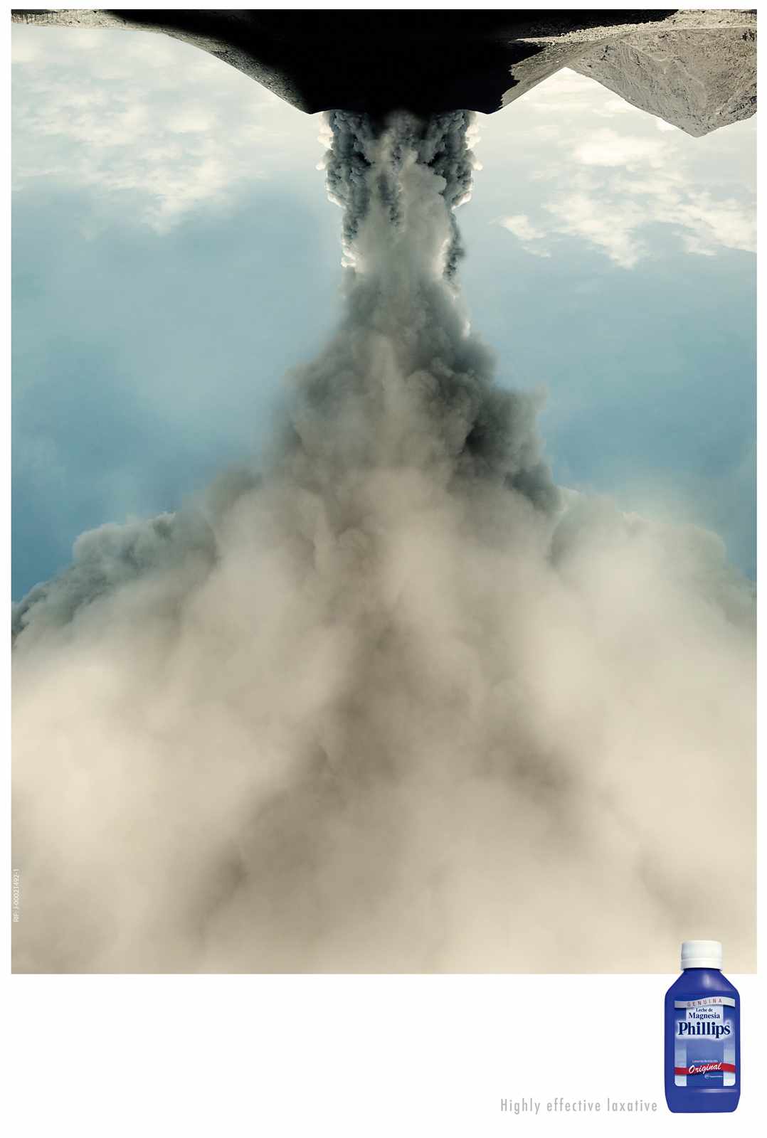 6.拜耳氧化鎂菲利普牛奶緩解便秘平面廣告創(chuàng)意設(shè)計(jì)-火山爆發(fā)篇 6.拜耳氧化鎂菲利普牛奶緩解便秘平面廣告創(chuàng)意設(shè)計(jì)-火山爆發(fā)篇