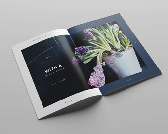 Botanic 植物園花草栽培園多圖畫冊(cè)設(shè)計(jì)版式4-畫冊(cè)內(nèi)頁設(shè)計(jì)