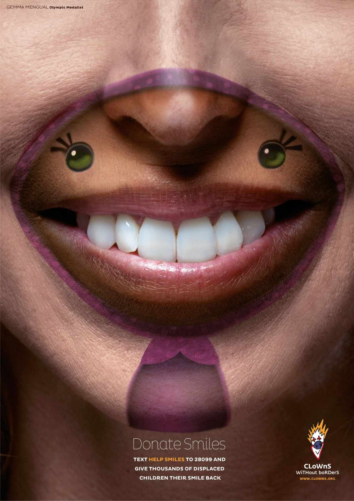 小丑無(wú)國(guó)界捐贈(zèng)公益平面創(chuàng)意廣告笑臉篇策劃設(shè)計(jì)3 小丑無(wú)國(guó)界捐贈(zèng)公益平面創(chuàng)意廣告笑臉篇策劃設(shè)計(jì)3