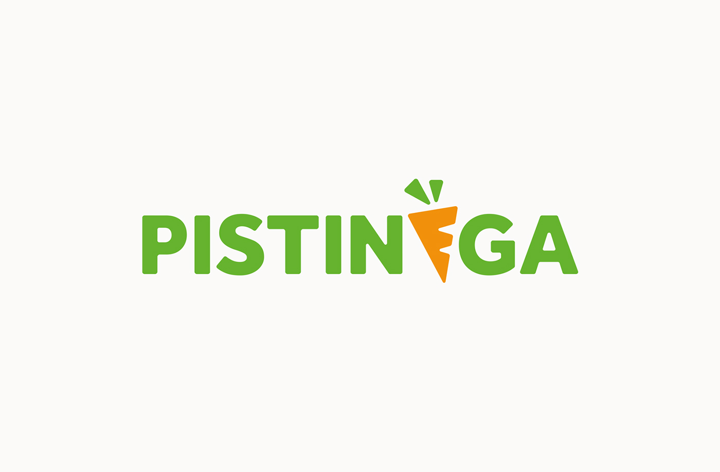 Pistinèga 鮮榨果汁吧餐飲logo設(shè)計1