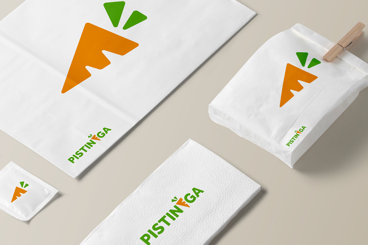 Pistinèga 鮮榨果汁吧餐飲lVI設(shè)計8