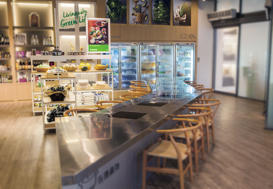 綠之巣有機(jī)農(nóng)產(chǎn)品銷售店鋪SI空間設(shè)計(jì)13