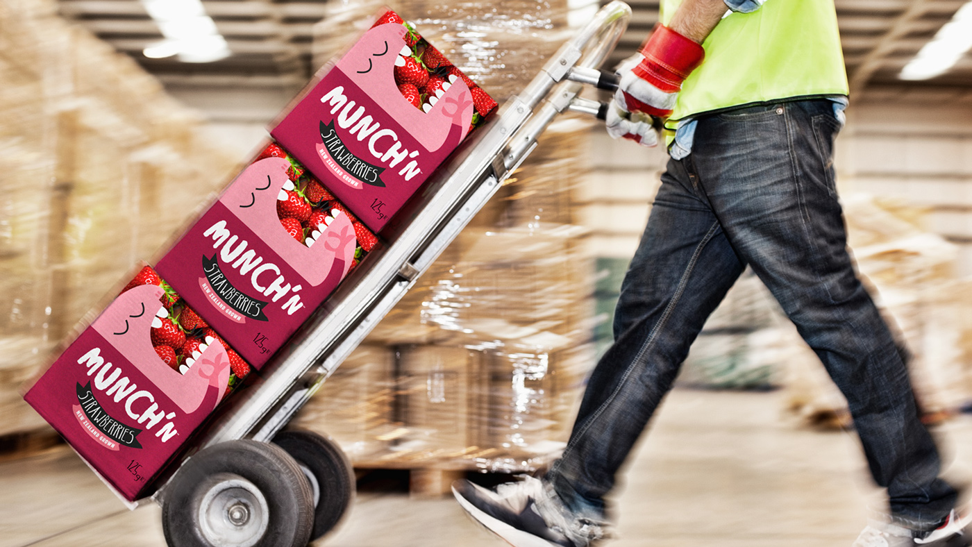 MUNCH''''''''N 農(nóng)產(chǎn)品水果品牌設計水果箱包裝設計1