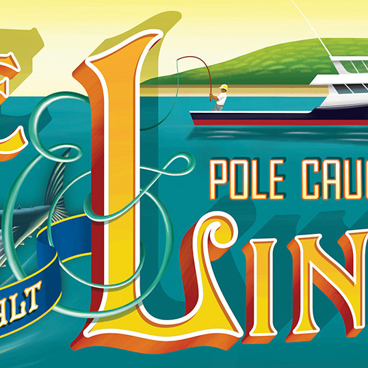 Pole & Line 金槍魚罐頭包裝設(shè)計-垂釣包裝插圖設(shè)計 Pole & Line 金槍魚罐頭包裝設(shè)計-垂釣包裝插圖設(shè)計