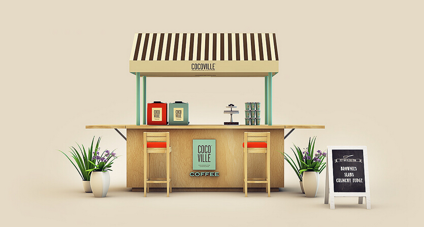 cocoville 冰淇淋巧克力 咖啡餐飲店品牌VI設計SI設計3 cocoville 冰淇淋巧克力 咖啡餐飲店品牌VI設計SI設計3