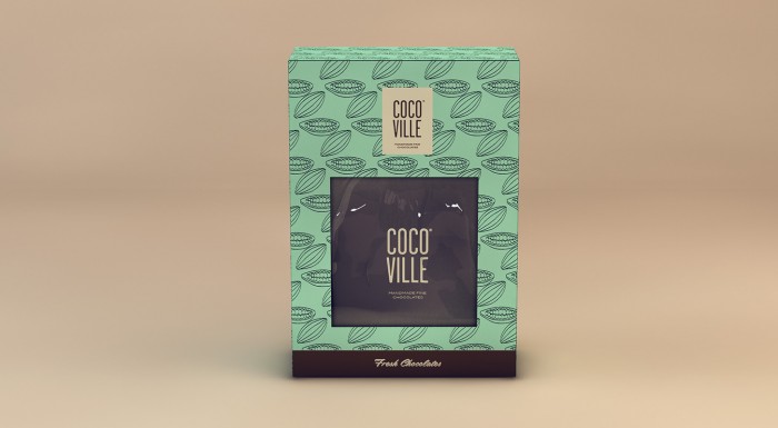 cocoville 冰淇淋巧克力包裝設計8 cocoville 冰淇淋巧克力包裝設計8