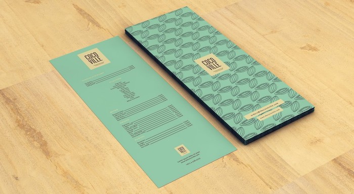 cocoville 冰淇淋巧克力 咖啡餐飲店品牌VI設計-名片設計9 cocoville 冰淇淋巧克力 咖啡餐飲店品牌VI設計-名片設計9