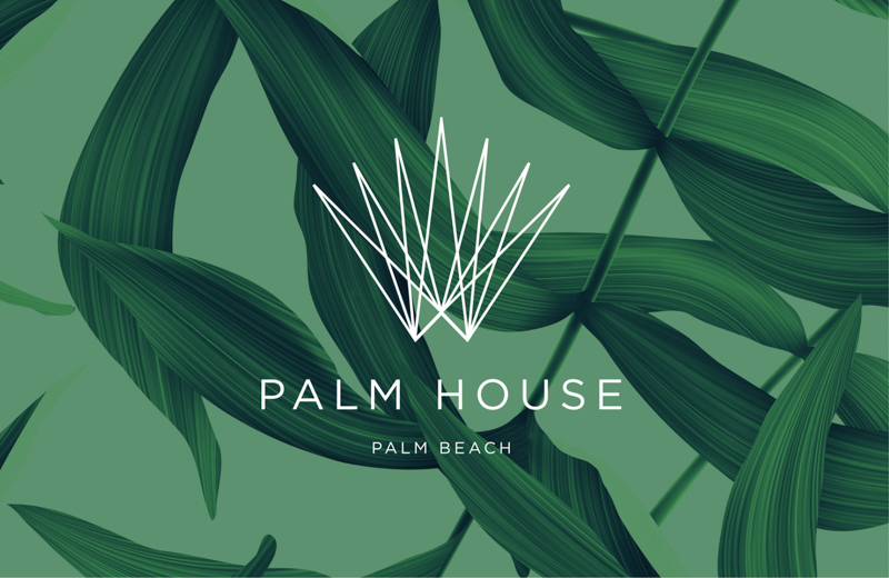 Palm House 棕櫚海景旅游度假房地產(chǎn)標志設(shè)計品牌視覺形象設(shè)計1