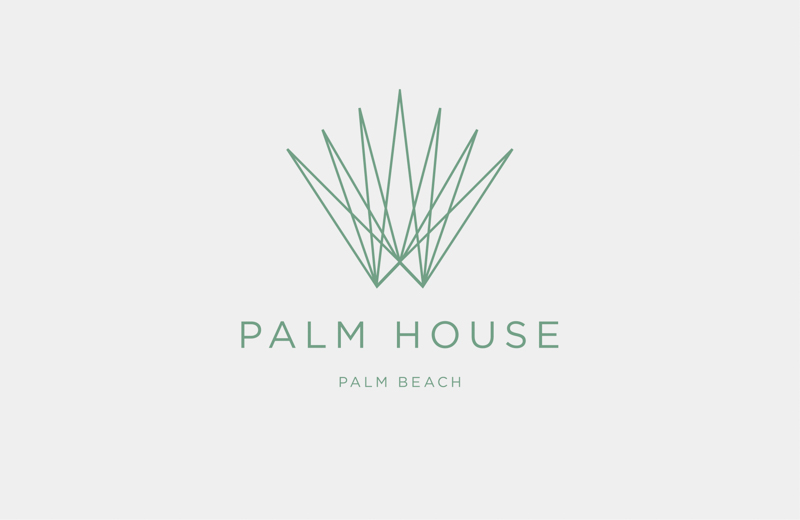 Palm House 棕櫚海景旅游度假房地產(chǎn)標志設(shè)計品牌視覺形象設(shè)計2
