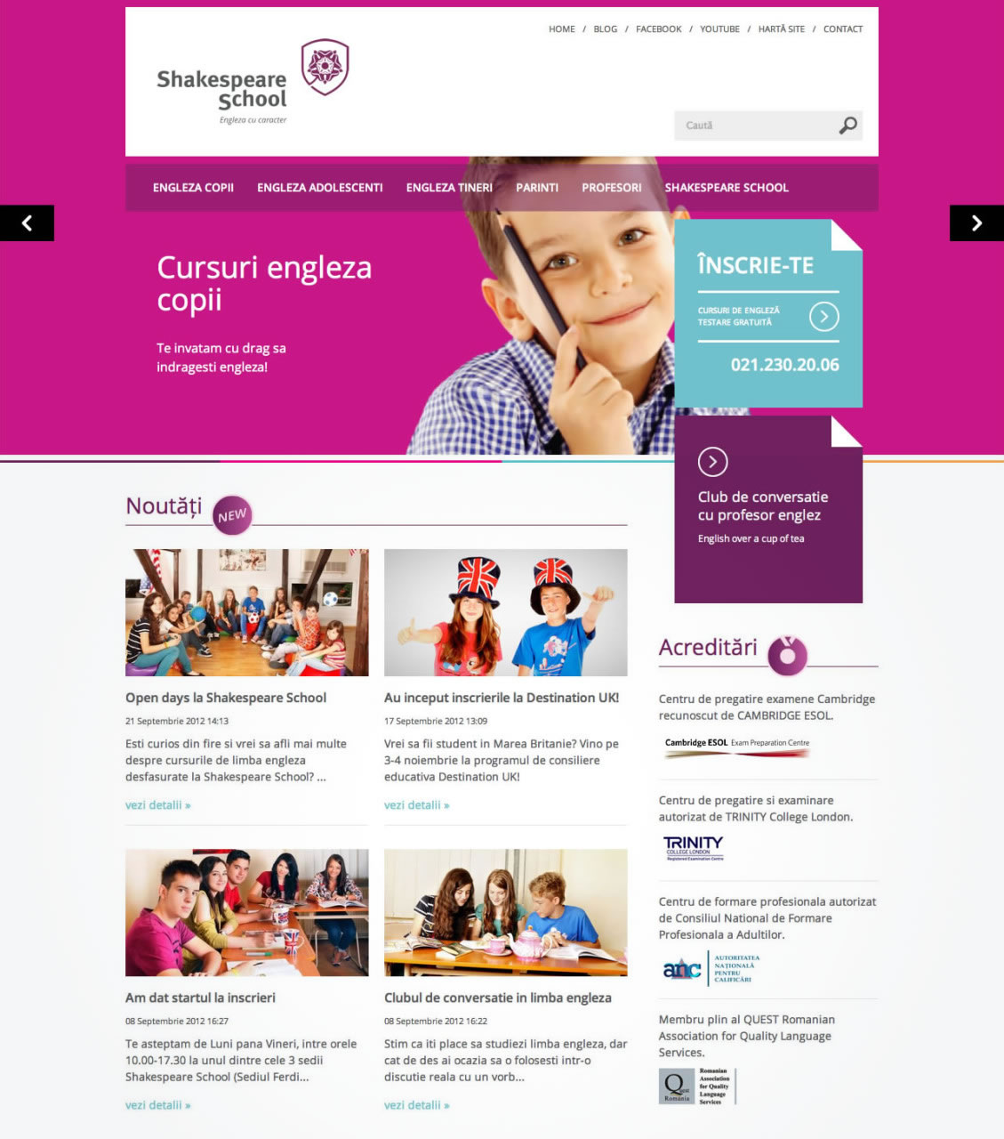 Shakespeare School莎士比亞外語學(xué)校標(biāo)志品牌形象再設(shè)計4-學(xué)校網(wǎng)站策劃設(shè)計