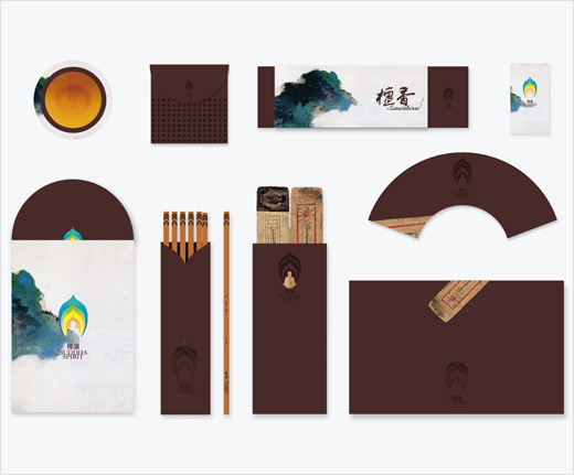 上海VI設(shè)計公司設(shè)計欣賞：佛諦 Buddha Spirit佛教文化會所標志設(shè)計品牌VI視覺形象設(shè)計2