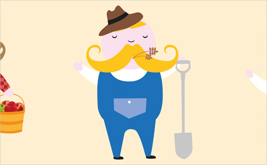 俄羅斯sami-s-usami水果蔬菜果泥嬰兒食品包裝農(nóng)民人物插畫(huà)設(shè)計(jì)11 俄羅斯sami-s-usami水果蔬菜果泥嬰兒食品包裝農(nóng)民人物插畫(huà)設(shè)計(jì)11