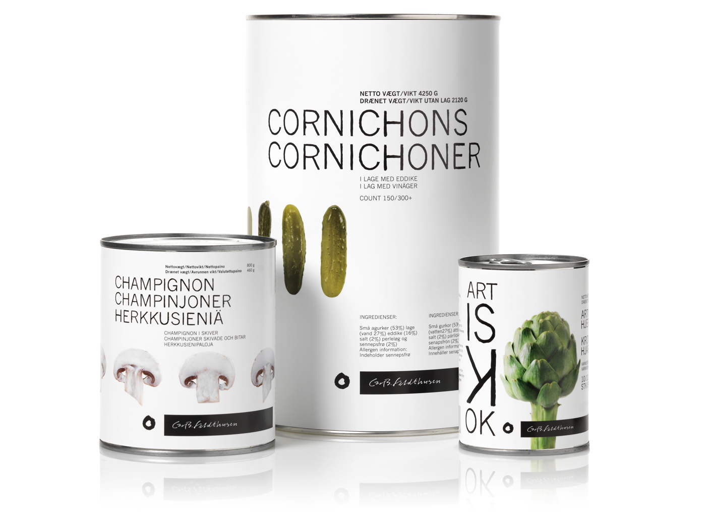 丹麥Feldthusen鋁罐罐頭食品簡約風(fēng)包裝設(shè)計2 丹麥Feldthusen鋁罐罐頭食品簡約風(fēng)包裝設(shè)計2