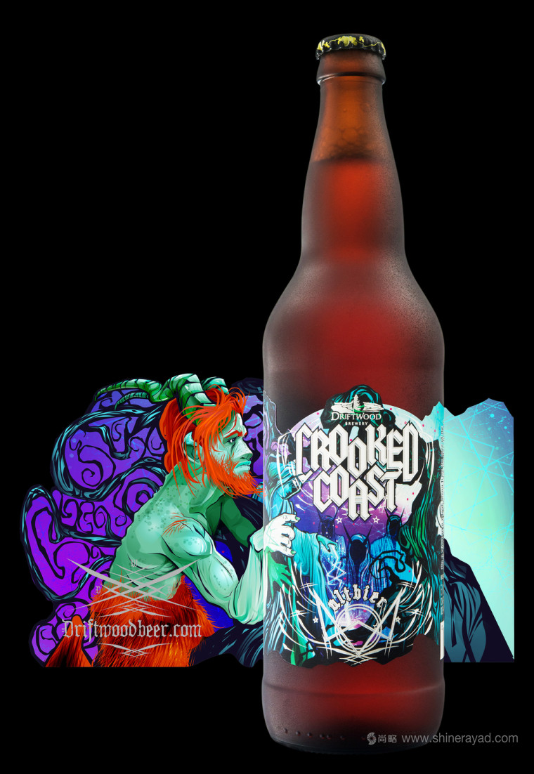 尚略上海包裝設(shè)計(jì)公司分享:Crooked 啤酒科幻插畫版包裝設(shè)計(jì)4 尚略上海包裝設(shè)計(jì)公司分享:Crooked 啤酒科幻插畫版包裝設(shè)計(jì)4