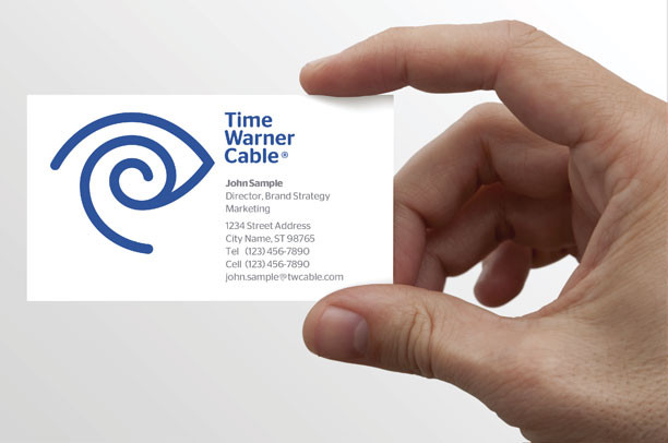 Time Warner Cable 時(shí)代華納有線電視企業(yè)標(biāo)志設(shè)計(jì)-名片設(shè)計(jì)