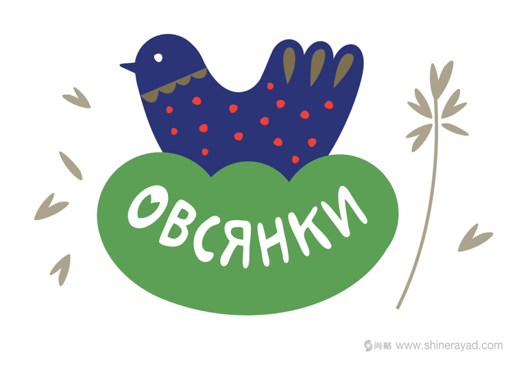 尚略上海包裝設計公司分享Овсянки 燕麥牛奶包裝設計小鳥插畫版2