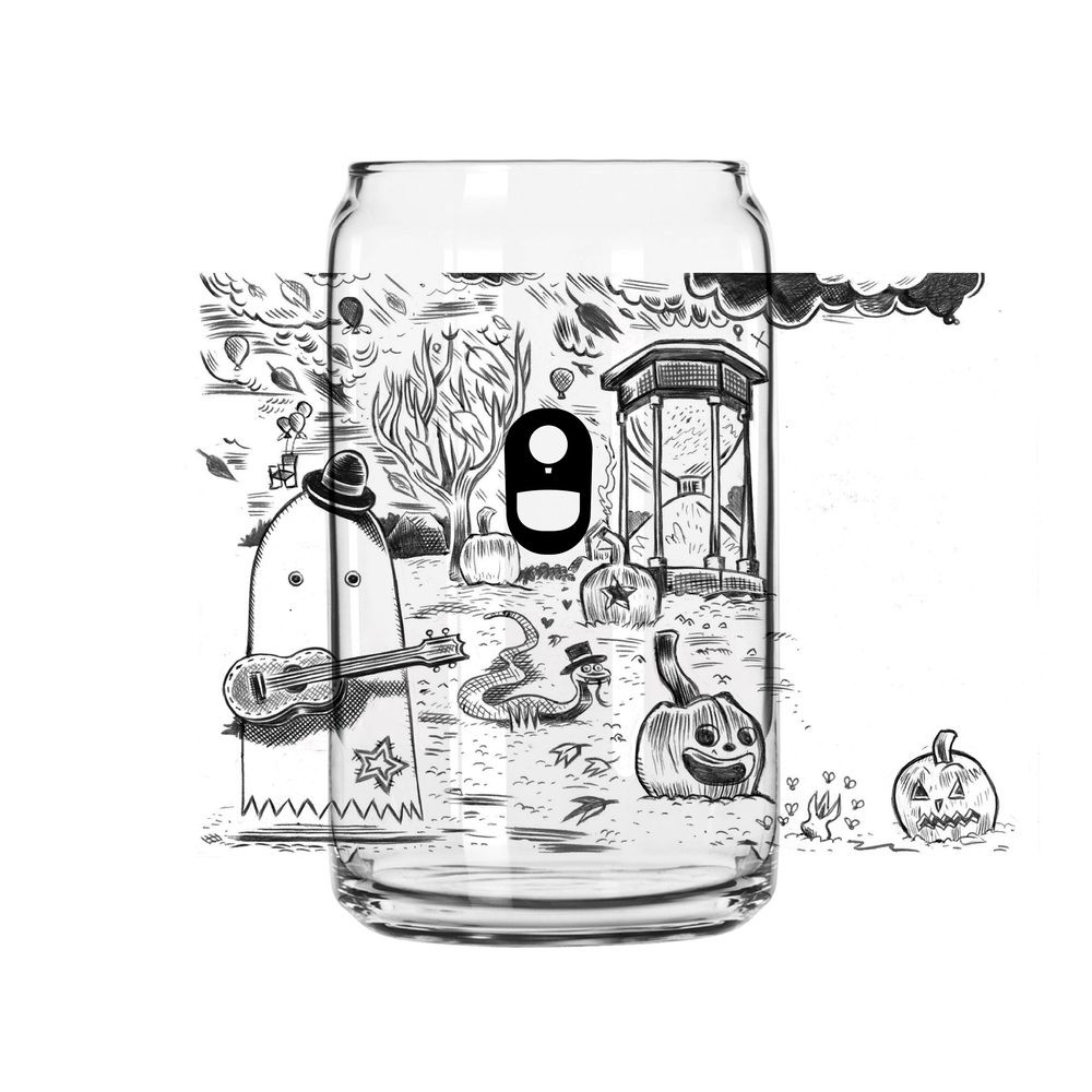 A Year With Dr. Nandu 鋁罐啤酒手繪涂鴉包裝設(shè)計(jì)7