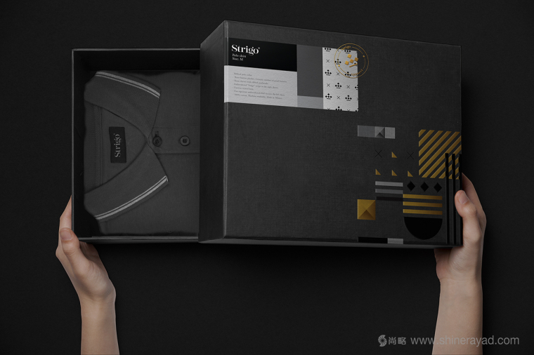 Strigo服飾品牌形象全案設(shè)計(jì)-標(biāo)志設(shè)計(jì)-服飾盒子鞋盒設(shè)計(jì)