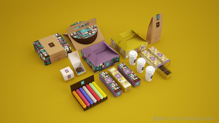 Studio烘培面包糕點店品牌VI視覺形象設(shè)計包裝設(shè)計-上海品牌設(shè)計公司