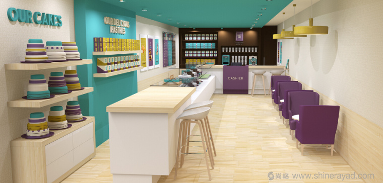 Studio烘培面包糕點店品牌店鋪SI空間設(shè)計-上海品牌設(shè)計公司
