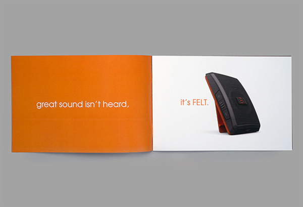 Felt 無(wú)線音箱橙色品牌全案形象設(shè)計(jì)-宣傳冊(cè)設(shè)計(jì)6