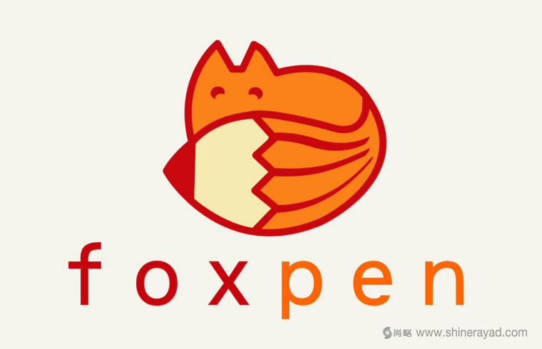 標(biāo)志設(shè)計(jì)的兩種形式——抽象與具象-狐貍標(biāo)志設(shè)計(jì)案例