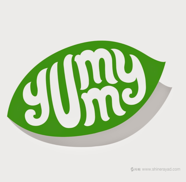 Yummy Lollies 棒棒冰外包裝用標(biāo)志設(shè)計5