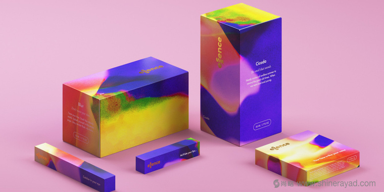 英國化妝品香水品牌Essence水彩風品牌形象設計與包裝設計欣賞1 英國化妝品香水品牌Essence水彩風品牌形象設計與包裝設計欣賞1