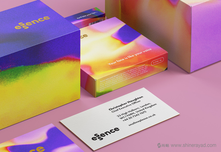 英國化妝品香水品牌Essence水彩風(fēng)品牌形象設(shè)計(jì)與VI設(shè)計(jì)4