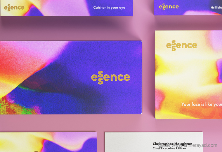 英國化妝品香水品牌Essence水彩風(fēng)品牌形象設(shè)計(jì)與VI設(shè)計(jì)5