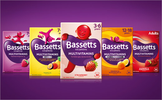 Bassetts兒童維生素品牌重塑包裝設計1 Bassetts兒童維生素品牌重塑包裝設計1