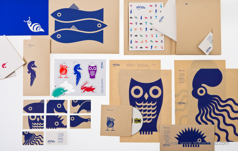 上海品牌形象設(shè)計(jì)公司分享：Ekies 生態(tài)酒店品牌形象設(shè)計(jì)與動(dòng)物插畫(huà)設(shè)計(jì)9