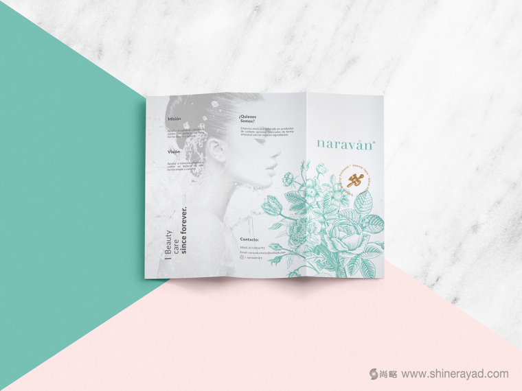 naravan 天然美容保養(yǎng)品護膚品品牌形象設計-宣傳頁設計9 naravan 天然美容保養(yǎng)品護膚品品牌形象設計-宣傳頁設計9