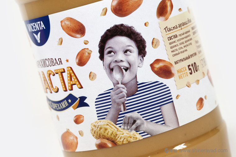 俄羅斯VICENTA兒童風(fēng)格花生醬包裝設(shè)計3-男孩篇 俄羅斯VICENTA兒童風(fēng)格花生醬包裝設(shè)計3-男孩篇