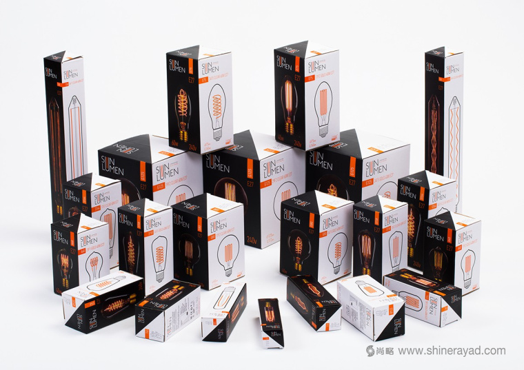 俄羅斯SunLumen電燈燈泡燈具包裝設(shè)計(jì)2