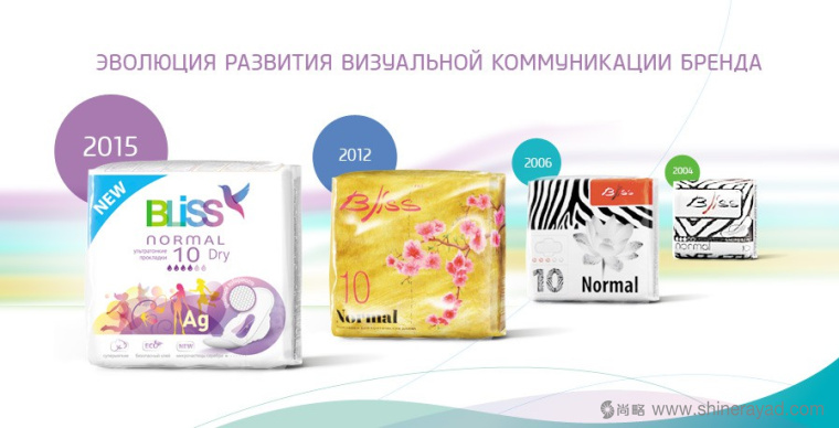 俄羅斯BLISS 女性衛(wèi)生巾包裝設(shè)計(jì)-包裝歷史發(fā)展5