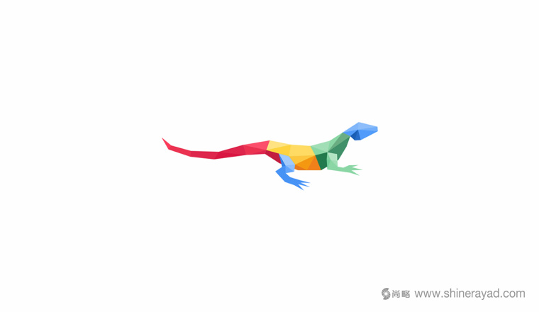 animals動物logo設(shè)計(jì)-上海LOGO設(shè)計(jì)公司設(shè)計(jì)欣賞-蜥蜴LOGO3