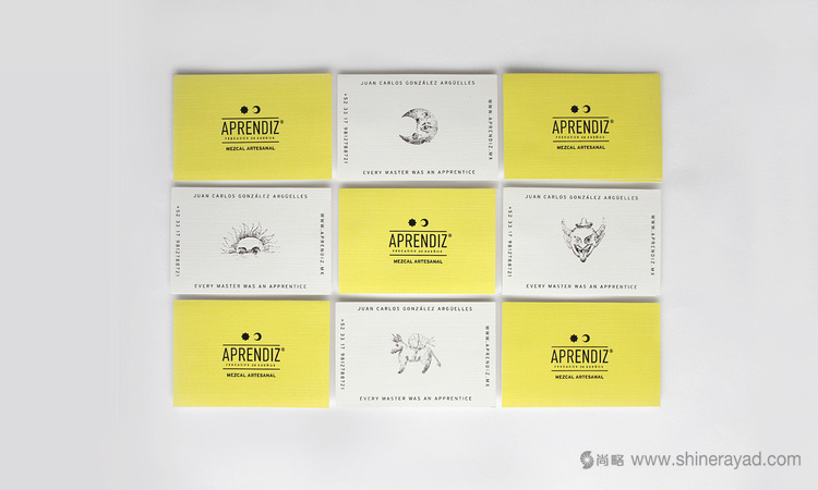 APRENDIZ Mezcal手繪插畫(huà)風(fēng)格龍舌蘭品牌形象設(shè)計(jì)9