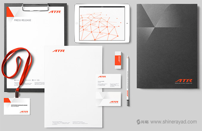 法國飛機(jī)制造公司ATR新LOGO設(shè)計VI設(shè)計-尚略LOGO設(shè)計公司國外標(biāo)識設(shè)計資訊9