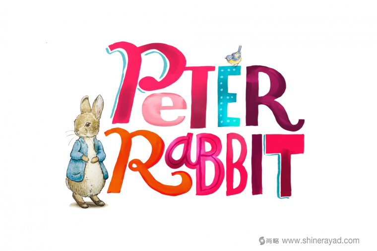 Peter Rabbit 小兔子兒童教育書籍品牌VI形象設(shè)計(jì)2-標(biāo)志設(shè)計(jì)