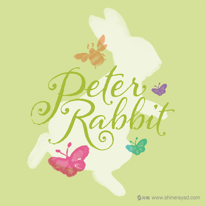 Peter Rabbit 小兔子兒童教育書籍品牌VI形象設(shè)計(jì)7