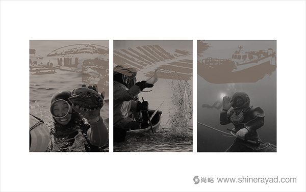 韓國(guó)漁村海鮮壽司餐廳餐飲品牌VI形象設(shè)計(jì)-餐飲插畫(huà)設(shè)計(jì)5