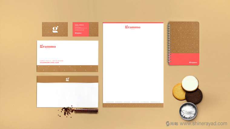 Grammo 手工餅干瓦能紙牛皮紙有機(jī)品牌VI形象設(shè)計8 Grammo 手工餅干瓦能紙牛皮紙有機(jī)品牌VI形象設(shè)計8