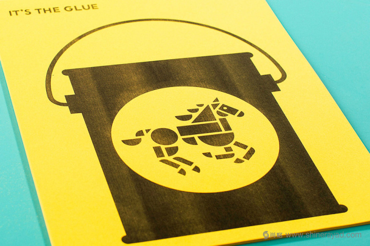 Glue企業(yè)馬圖形標志LOGO設計VI設計9